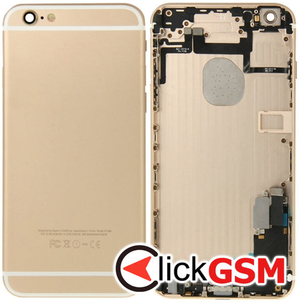 Piesa Carcasa Gold Apple Iphone 6 Plus 4fcp