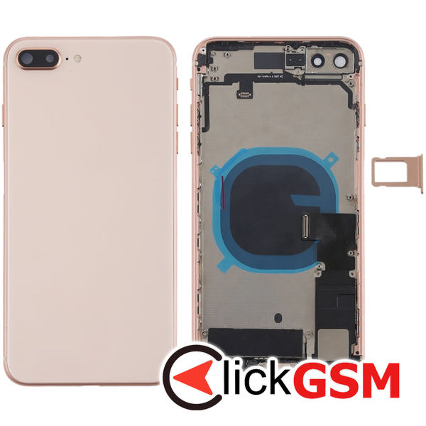 Piesa Carcasa Gold Apple Iphone 8 Plus 4g92