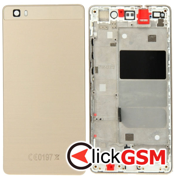 Piesa Carcasa Gold Huawei P8lite 4nfw