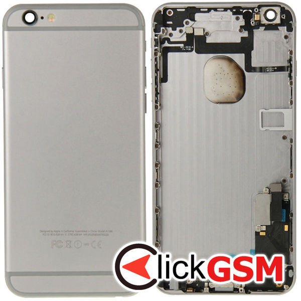 Piesa Carcasa Grey Apple Iphone 6 Plus 4fco