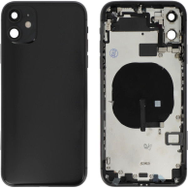 Apple iPhone 11 · Carcasa completa Full Negru compatibil iPhone 11 fara logo