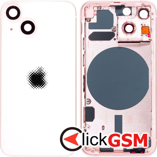 Piesa Carcasa Pink Apple Iphone 13 Mini 4002