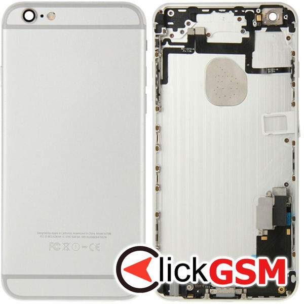 Piesa Carcasa Silver Apple Iphone 6 Plus 4fv5