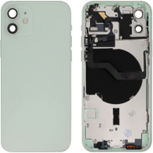 Apple iPhone 12 · Carcasa completa complet verde iPhone 12 cu MagSafe fara logo
