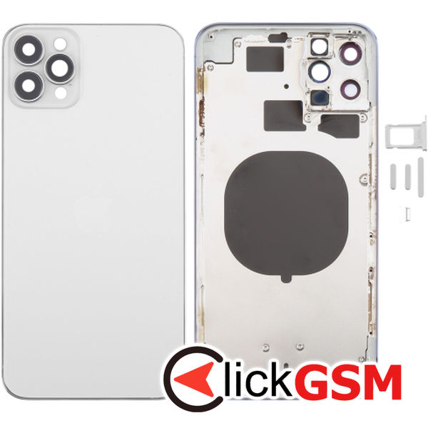 Piesa Piesa Carcasa White Apple Iphone 11 Pro Max 26ga