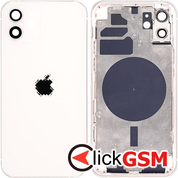 Piesa Piesa Carcasa White Apple Iphone 12 401r