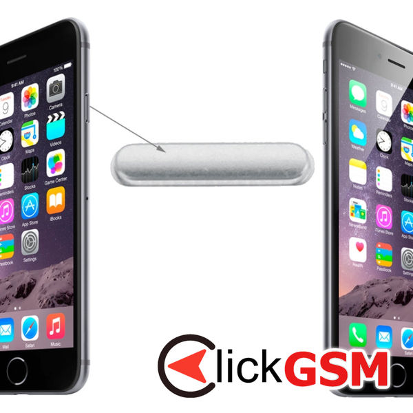 Piesa Componenta Silver Apple Iphone 6 Plus 4fg2