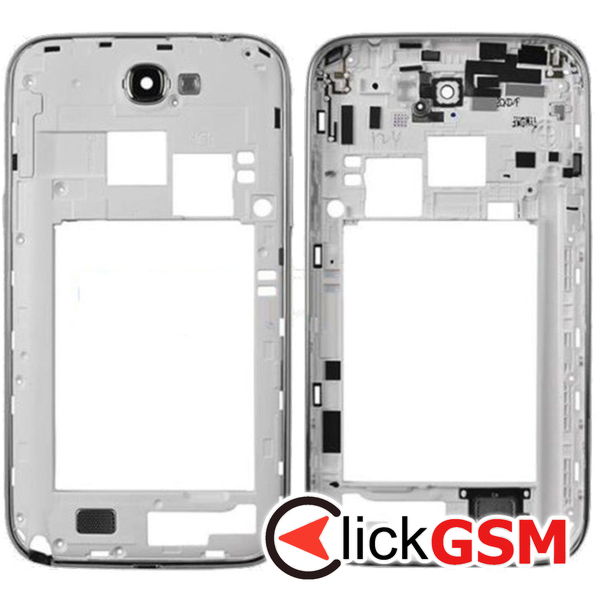 Piesa Componenta White Samsung Galaxy Note 2 4e5g