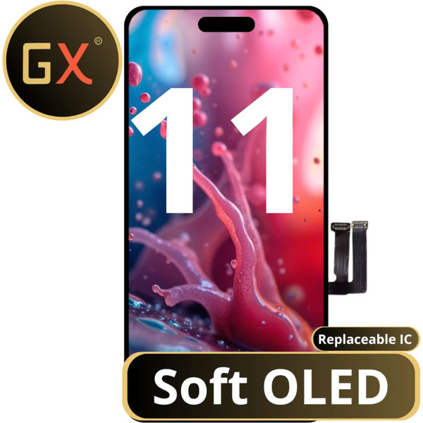 Apple iPhone 11 · Display Ecran iPhone 11 Soft OLED cu touchscreen -Premium, Display cu IC inlocuibil