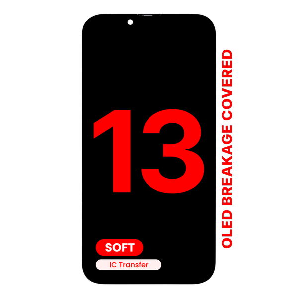 Apple iPhone 13 · OLED Assembly For iPhone 13 (Aftermarket Pro: XO7 Soft)