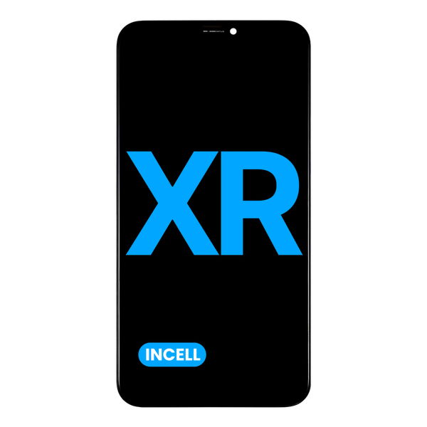 Apple iPhone XR · LCD Assembly With Steel Plate Pre-Installed For iPhone XR (Aftermarket: AQ7 / Incell)