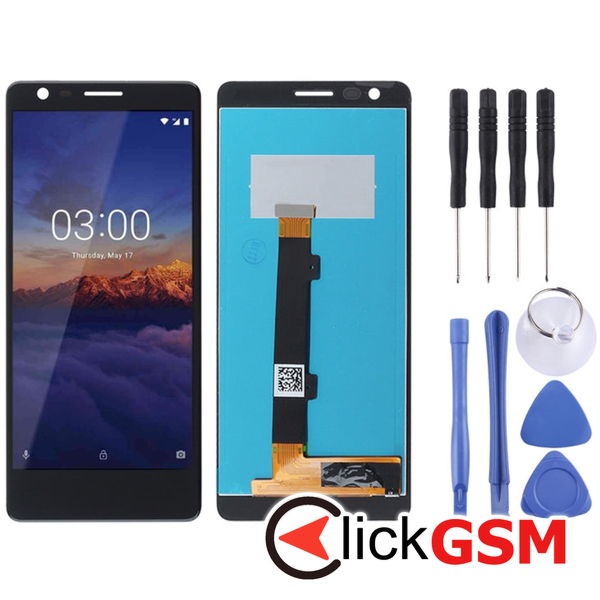 Piesa Display Black Nokia 3.1 49wl