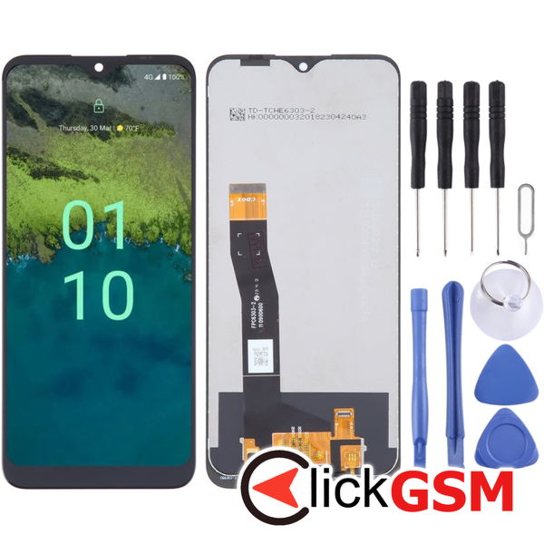 Piesa Display Black Nokia C110 49pb