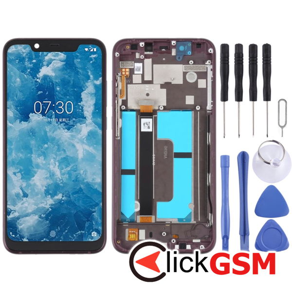 Piesa Display Black Nokia X7 49r5