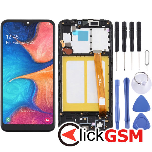 Piesa Display Black Samsung Galaxy A20e 4es6