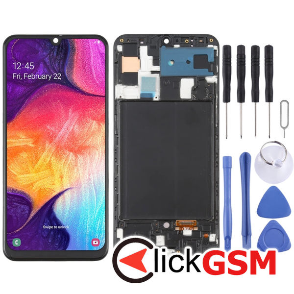 Piesa Display Black Samsung Galaxy A50 4ekj