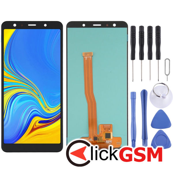 Piesa Display Black Samsung Galaxy A7 2018 4ese