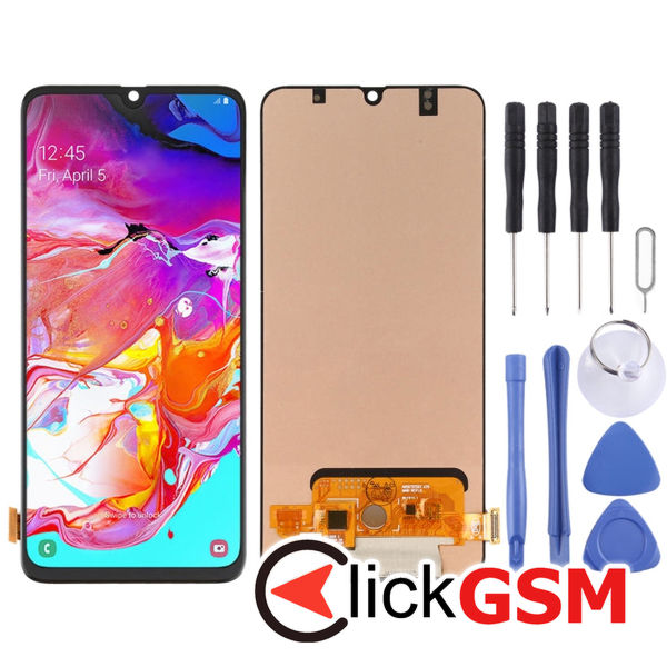 Piesa Display Black Samsung Galaxy A70 4ekr