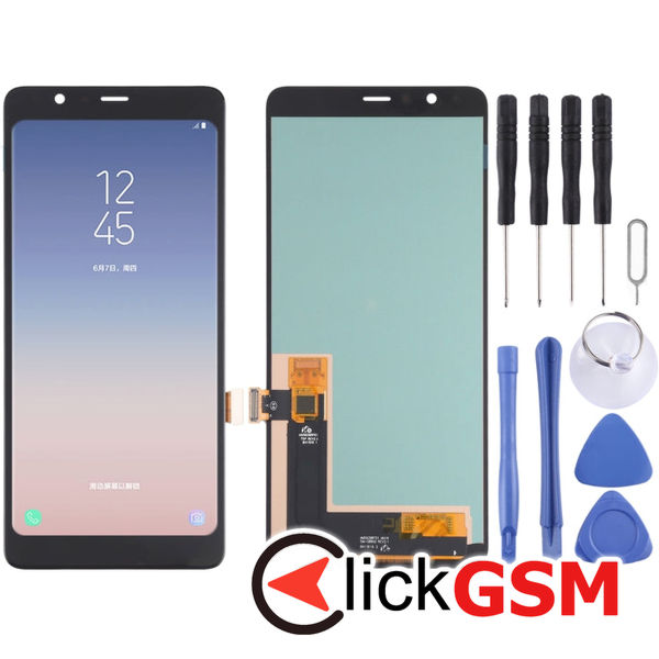 Piesa Display Black Samsung Galaxy A8 Sta 4ew3