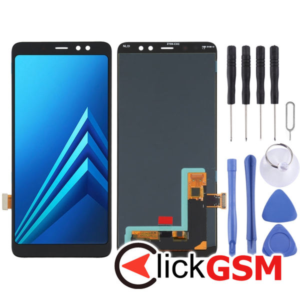 Piesa Display Black Samsung Galaxy A8.plus 2018 4esh