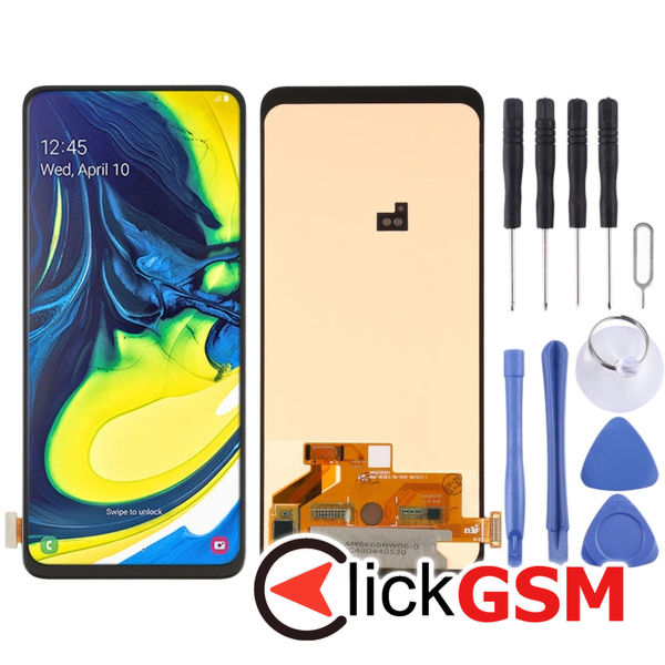 Piesa Display Black Samsung Galaxy A80 4ekt