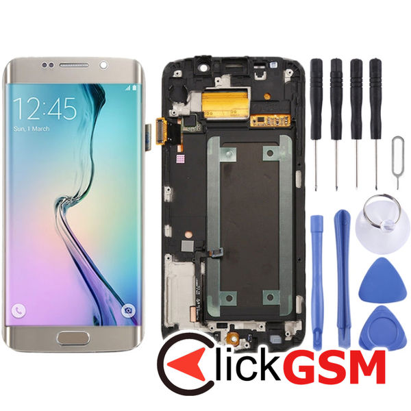 Piesa Display Black Samsung Galaxy S6 Edge 4eiq