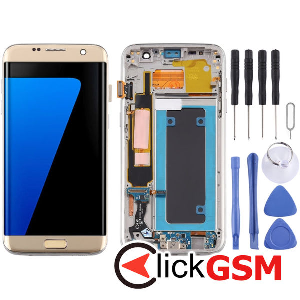 Piesa Display Black Samsung Galaxy S7 Edge 4eo0