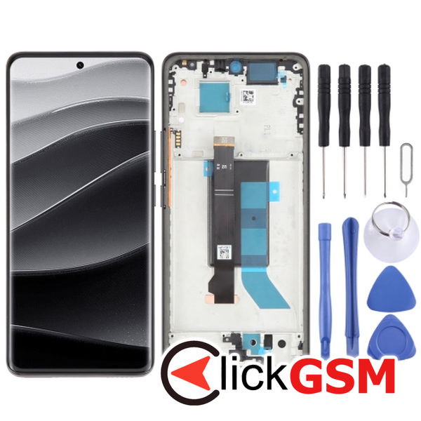 Piesa Display Black Xiaomi Redmi Note 14 Pro.plus 5g 4p7p