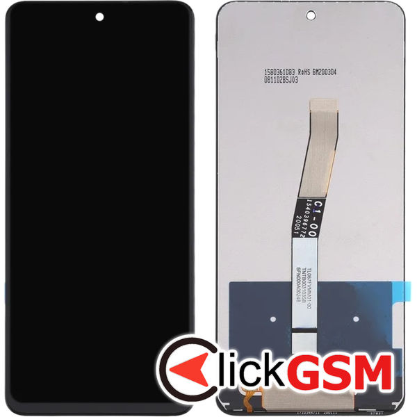 Piesa Piesa Display Black Xiaomi Redmi Note 9s 27w7