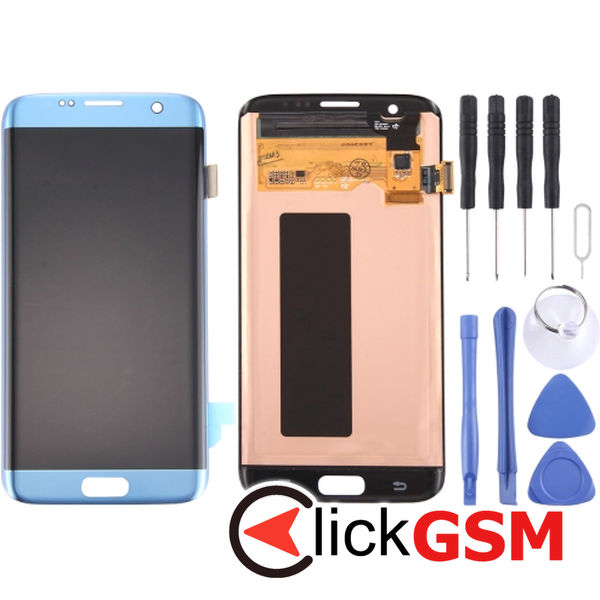 Piesa Piesa Display Blue Samsung Galaxy S7 Edge 4ojx