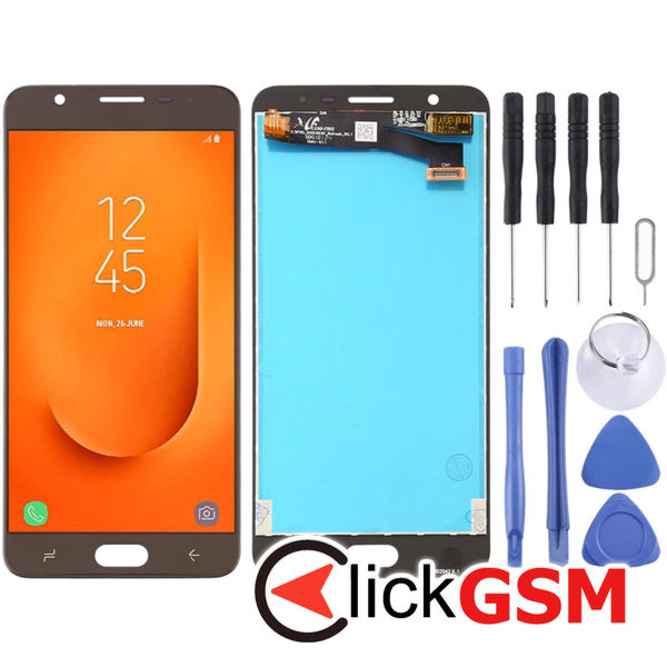 Piesa Display Cu Rama Si Modul Incarcare Black Samsung Galaxy S7 Edge 4f0o