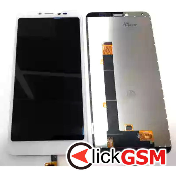 Piesa Piesa Display Cu Touchscreen Alb Alcatel 1v 2mna