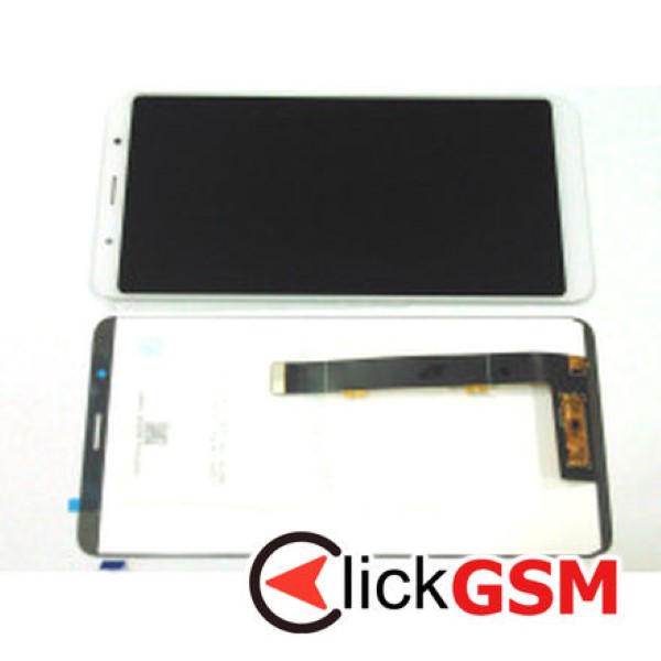 Piesa Piesa Display Cu Touchscreen Alb Alcatel 3c 2019 2n9v