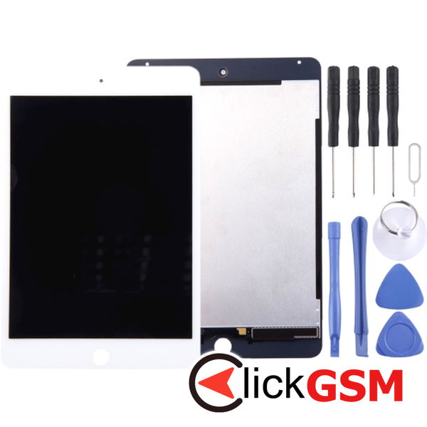 Piesa Display Cu Touchscreen Alb Apple Ipad Mini 4 2am8