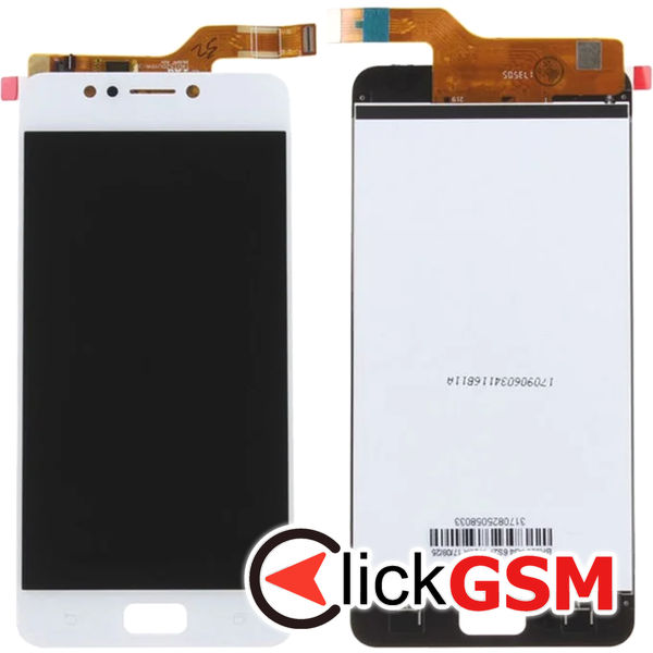 Piesa Display Cu Touchscreen Alb Asus Zenfone 4 Max 4qif