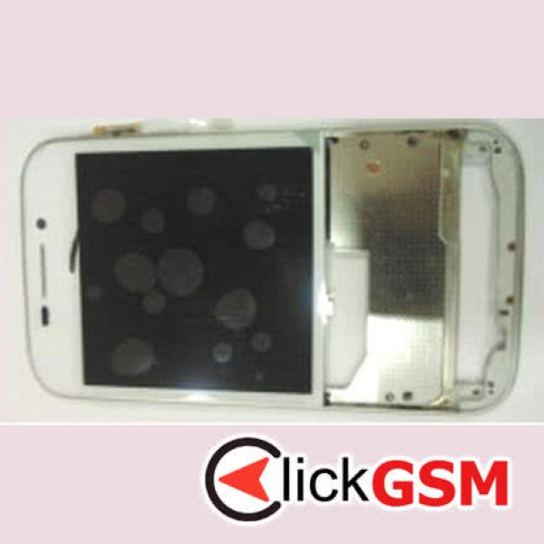 Piesa Display Cu Touchscreen Alb Blackberry Q20 7vk