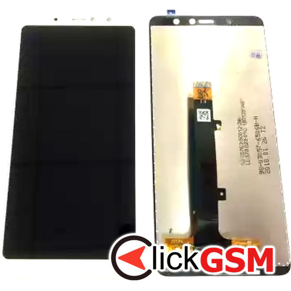 Piesa Piesa Display Cu Touchscreen Alb Bq Aquaris X2 Pro J8u