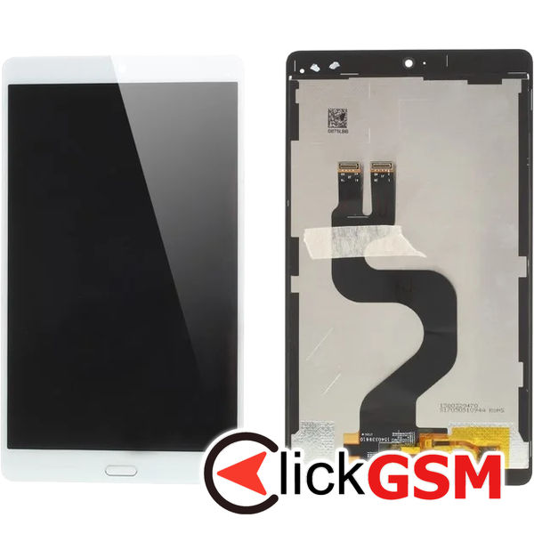 Piesa Display Cu Touchscreen Alb Huawei Mediapad M3 4o8u