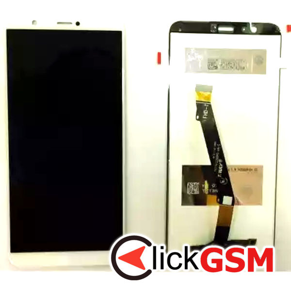 Piesa Display Cu Touchscreen Alb Huawei P Smart Cu9