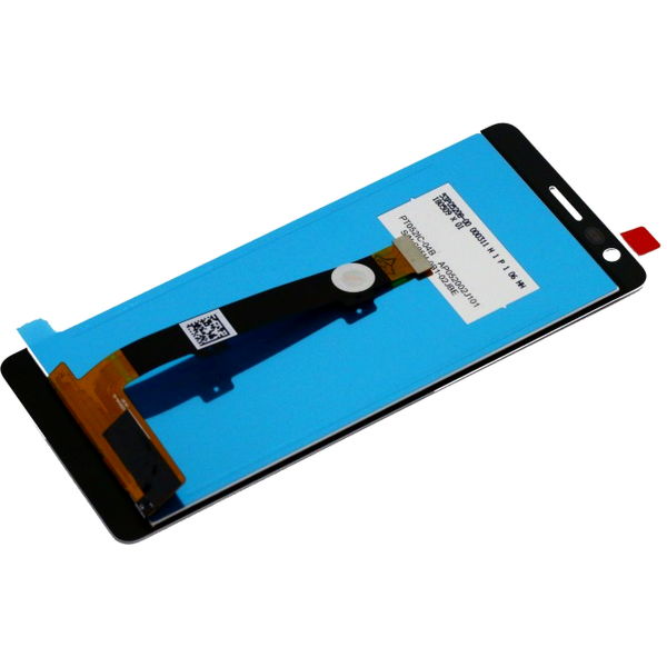 Nokia 3.1 · Ecran LCD Display Complet Pentru Nokia 3.1 Alb