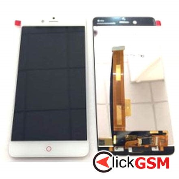 Piesa Piesa Display Cu Touchscreen Alb Nubia Z17 Mini 2n6p