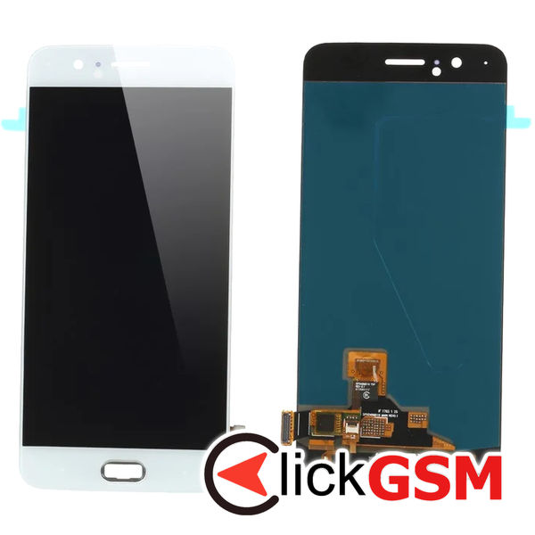 Piesa Piesa Display Cu Touchscreen Alb Oneplus 5 4th6