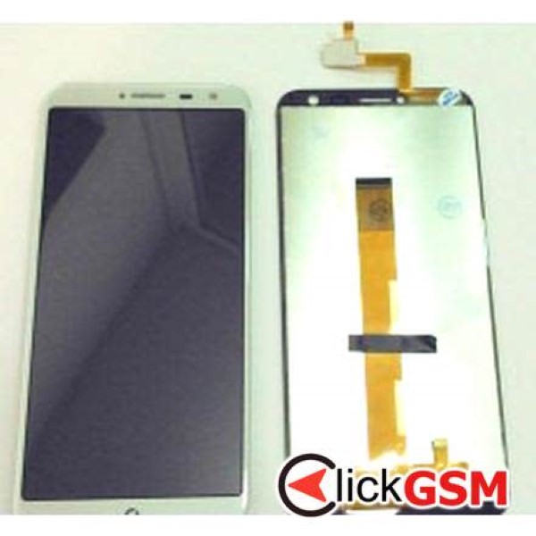 Piesa Display Cu Touchscreen Alb Oukitel C8 2kmv