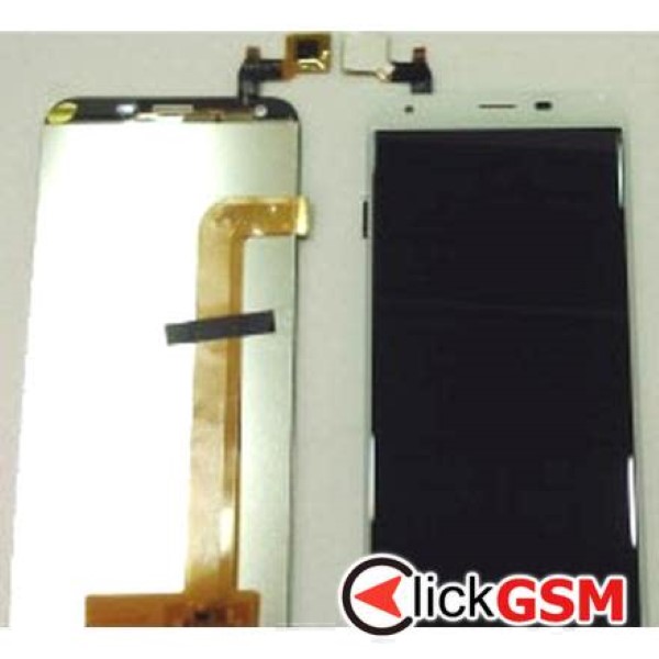 Piesa Display Cu Touchscreen Alb Oukitel K5 2km0