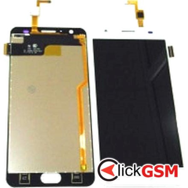 Piesa Display Cu Touchscreen Alb Oukitel K6000 Plus 2klk