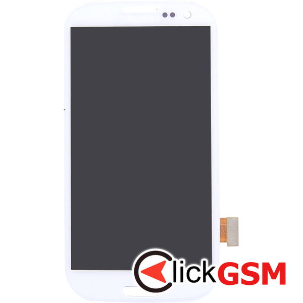 Piesa Display Cu Touchscreen Alb Samsung Galaxy S3 4esq