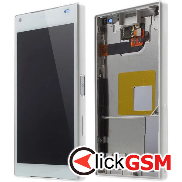 Piesa Display Cu Touchscreen Alb Sony Xperia Z5 Compact 4uio