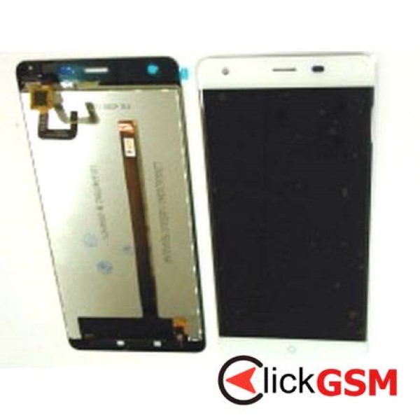 Piesa Piesa Display Cu Touchscreen Alb Ulefone Armor 2mdz