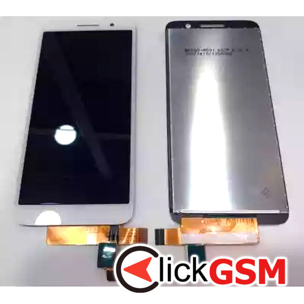 Piesa Piesa Display Cu Touchscreen Alb Vodafone Smart E9 30mt