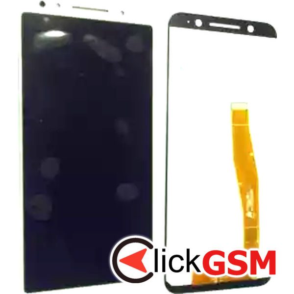 Piesa Display Cu Touchscreen Alb Vodafone Smart N9 30th